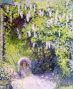 Philip Leslie Hale Wisteria Germany oil painting reproduction